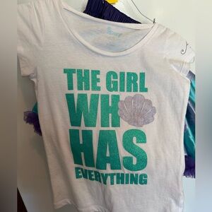 Disney Couture Ariel Outfit w/ matching tutu